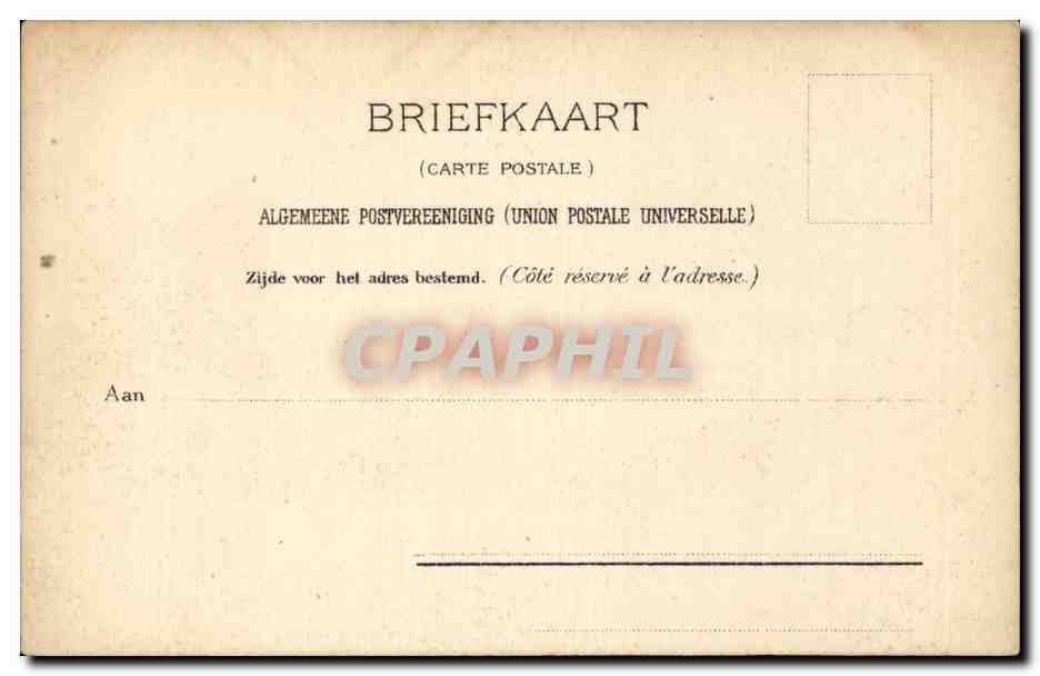 Pays Bas - Holland - Nederland - De Waterweg - CPA  — Rückseite