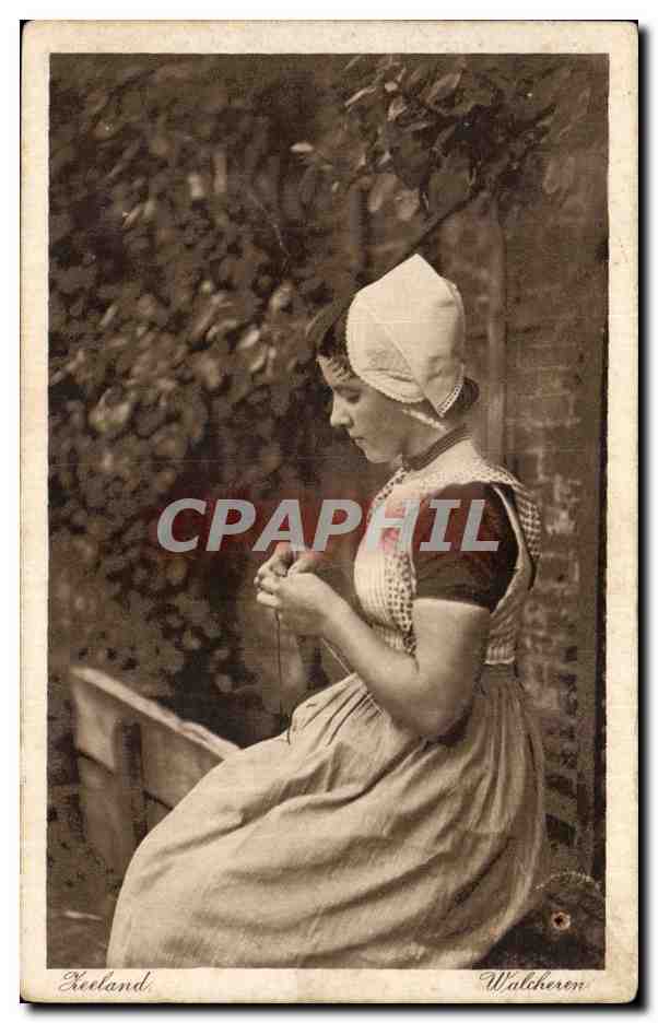 Pays Bas - Holland - Nederland - folklore - costume - CPA 