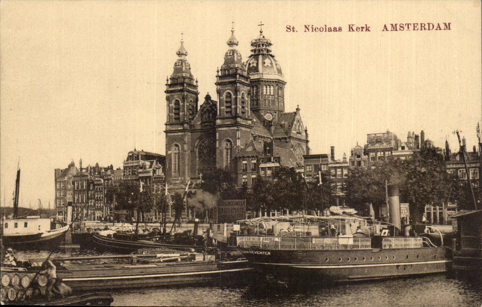Pays Bas - Holland - Nederland - Amsterdam - Nicolaas Kerk - CPA 