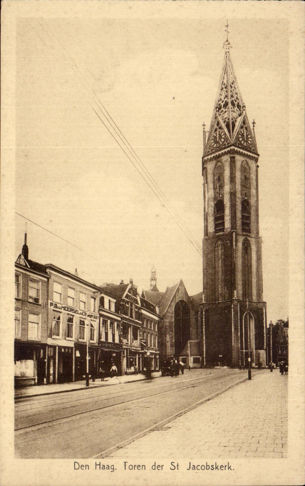 Holland - Nederland - Pays Bas - Den Haag - Toren der St Jakobskerk - CPA 