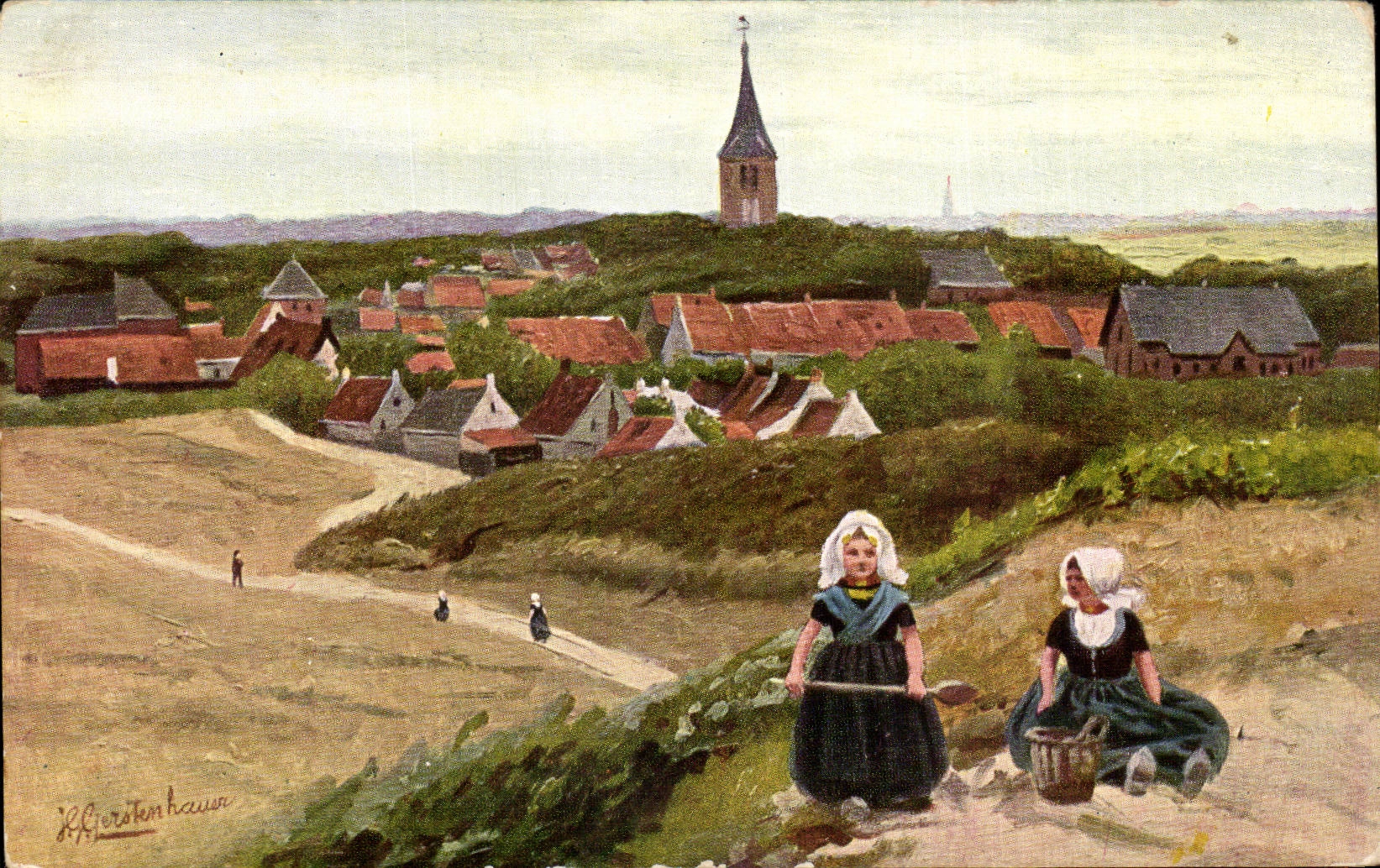 Nederland - Holland - Pays Bas - Folklore - Costumes - CPA 