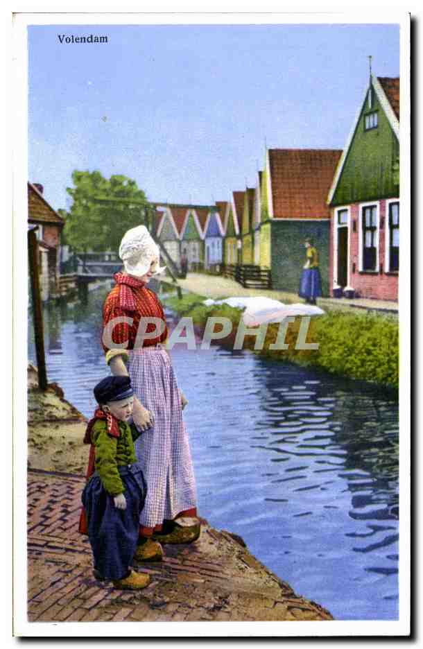 Nederland - Holland - Pays Bas - Volendam - Femme - CPA 