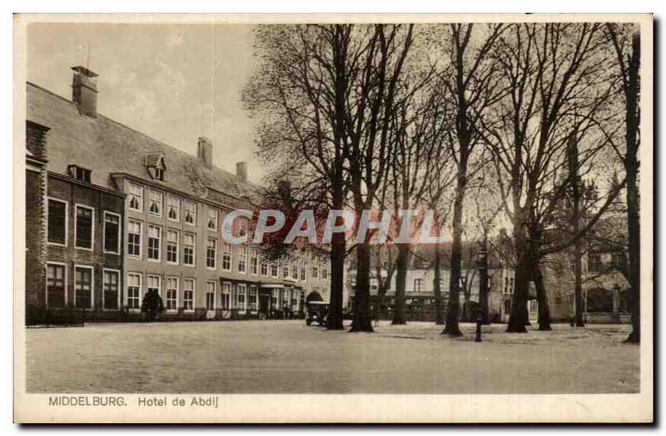 Nederland - Holland - Pays Bas - Middelburg - Hotel de Abdij- CPA 