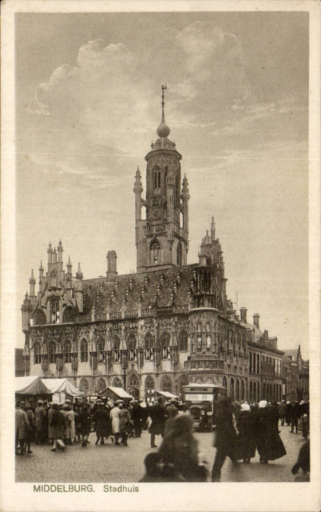 Nederland - Holland - Pays Bas - Middelburg - Stadhuls CPA 