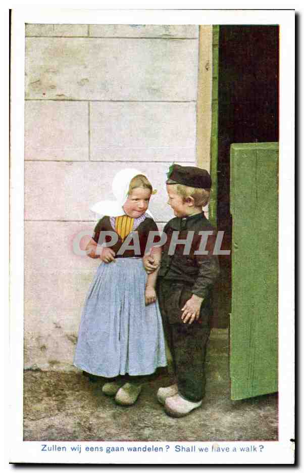 Nederland - Holland - Pays Bas - Folklore - Enfants - meid - jonge - Kind - CPA 