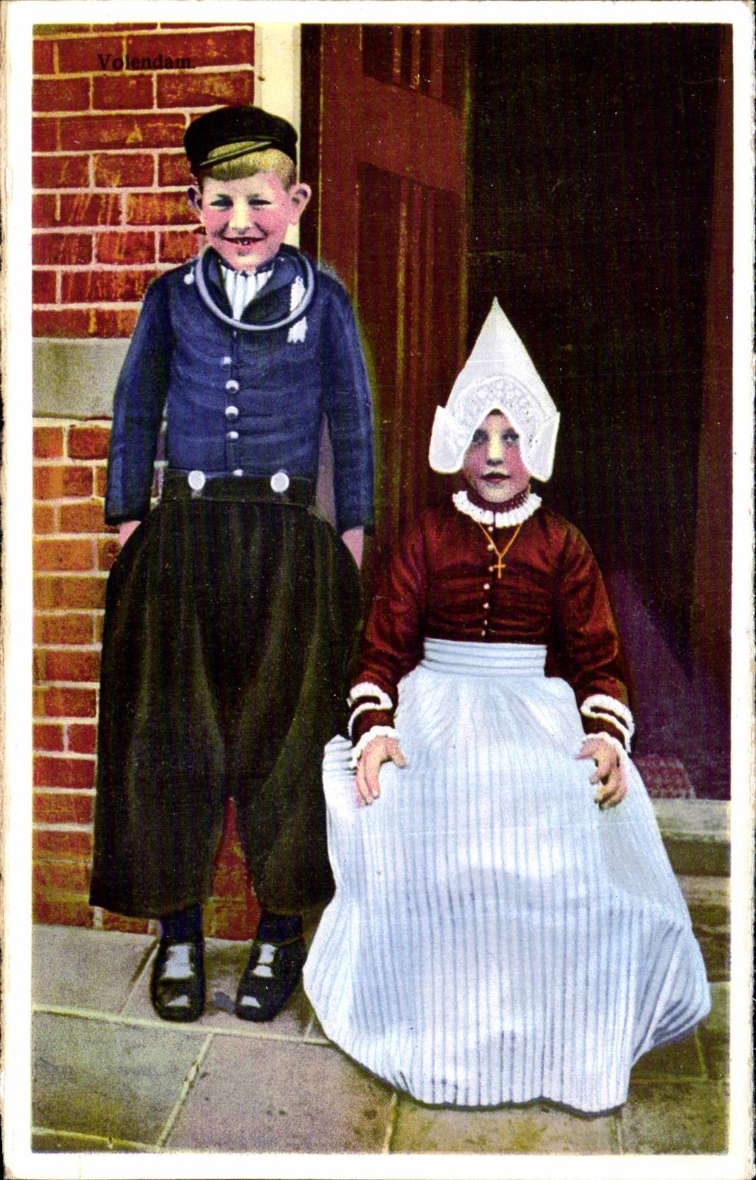 Nederland - Holland - Pays Bas - Folklore - Enfants - meid - jonge - - Kind - CPA 