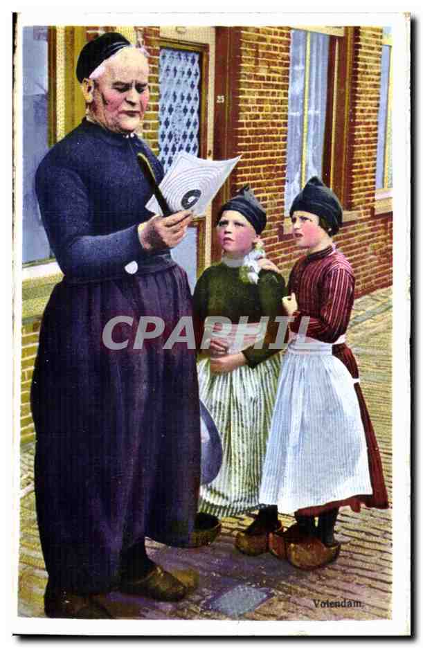 Nederland - Holland - Pays Bas - Folklore - Enfants - Kind - meid - CPA 