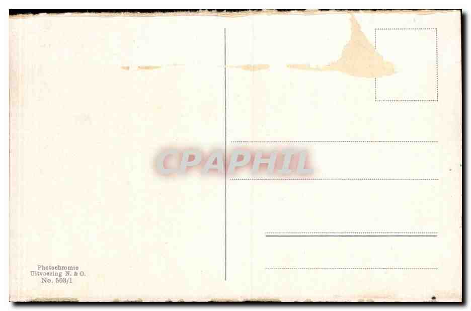 Nederland - Holland - Pays Bas - Folklore - Enfants - Kind - meid - CPA  — Rückseite