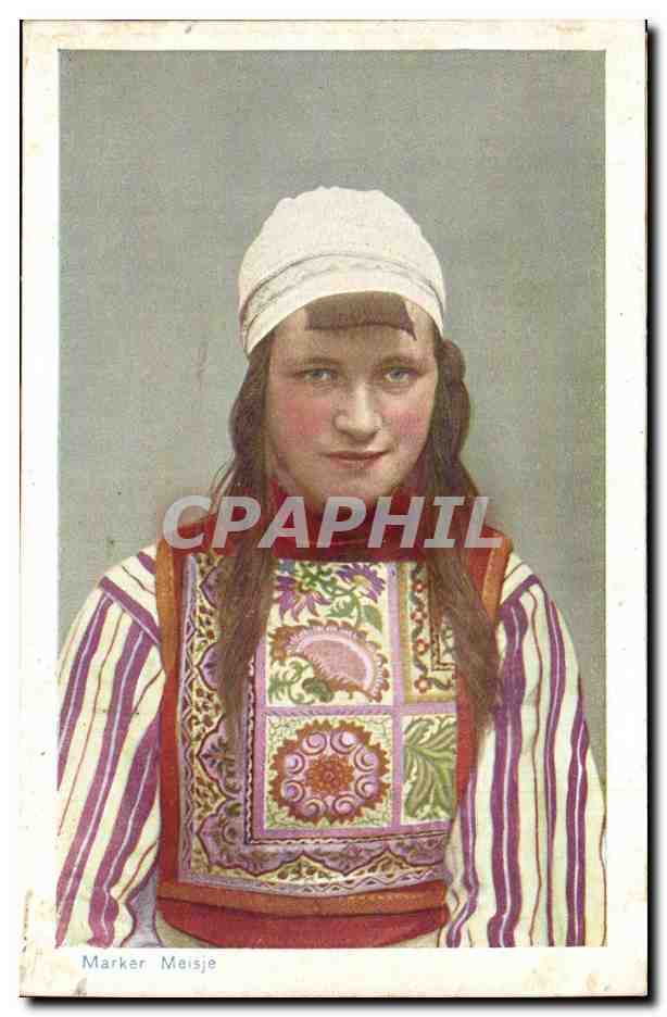 Nederland - Holland - Pays Bas - Folkore - Costumes - Kind - Meid CPA 
