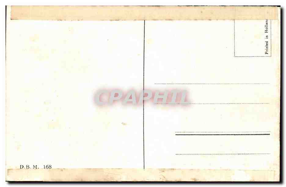 Nederland - Holland - Pays Bas - Folkore - Costumes - Kind - Meid CPA  — Rückseite