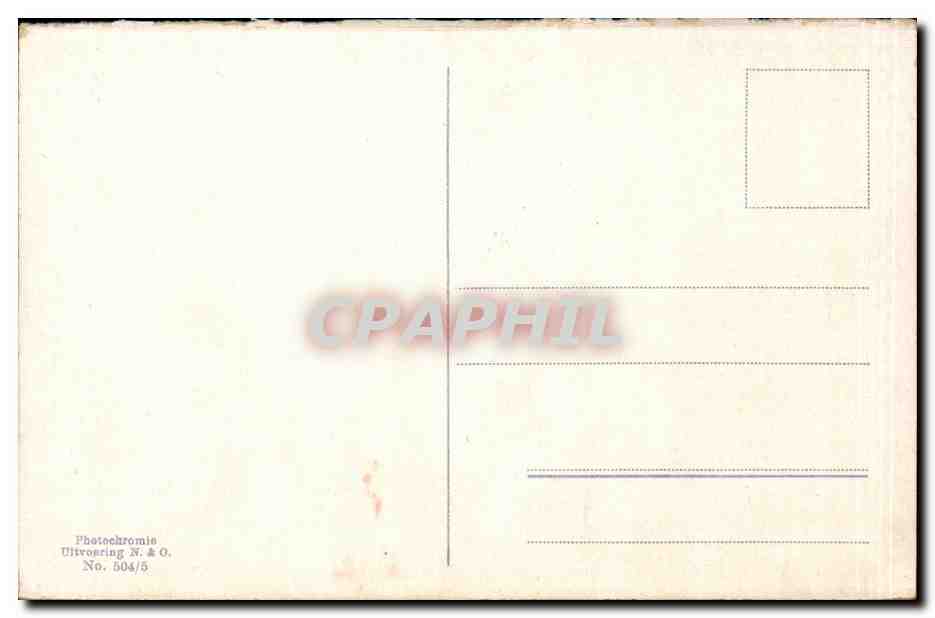 Nederland - Holland - Pays Bas - sport d'hiver - kind - Luge jonge- meid - slede CPA  — Back