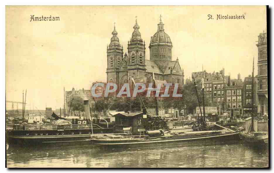 Nederland - Holland - Pays Bas - Amsterdam - St Nicolaaskerk - CPA 