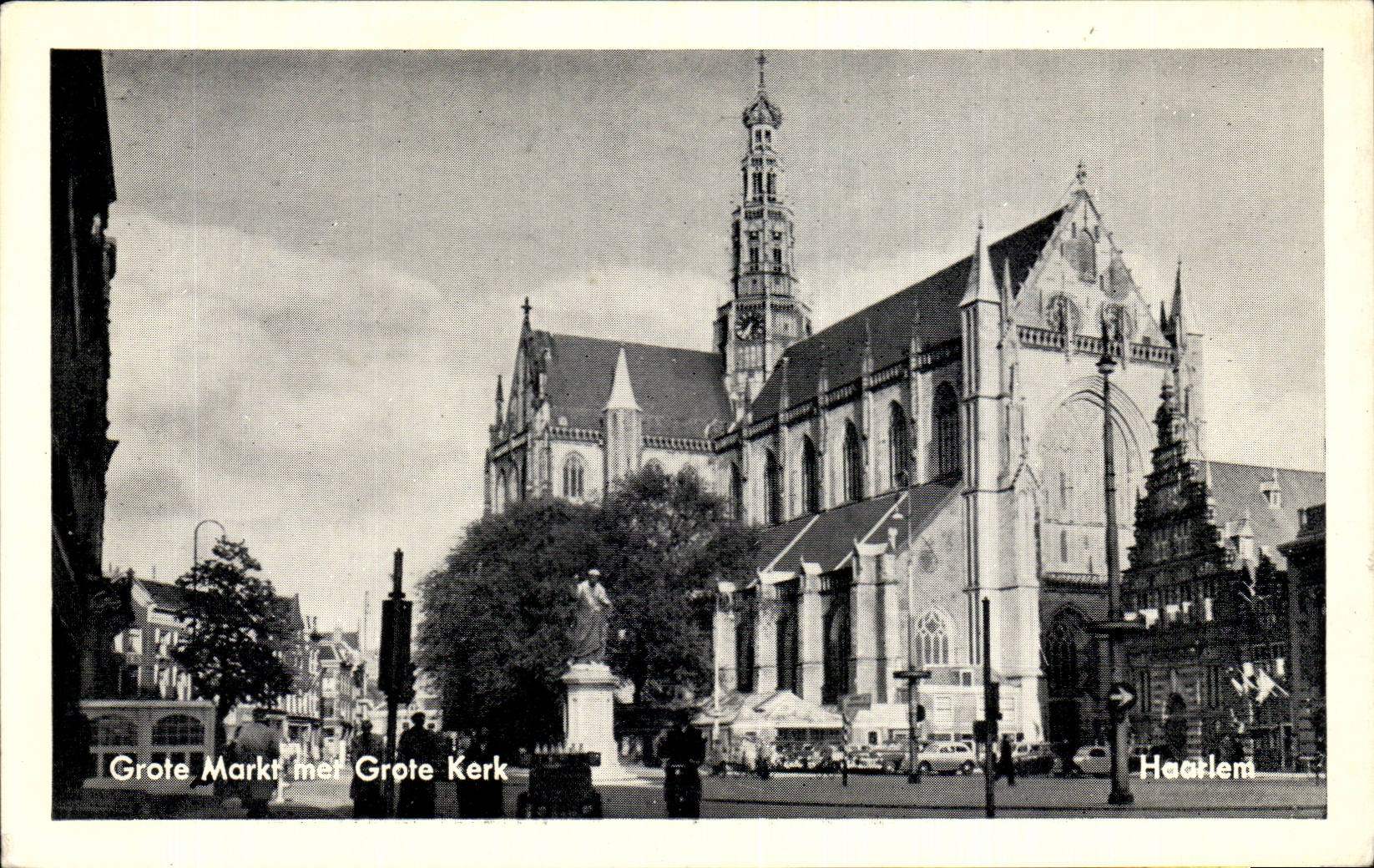 CPA Pays Bas Haarlem Grote Mark met Grote Kerk