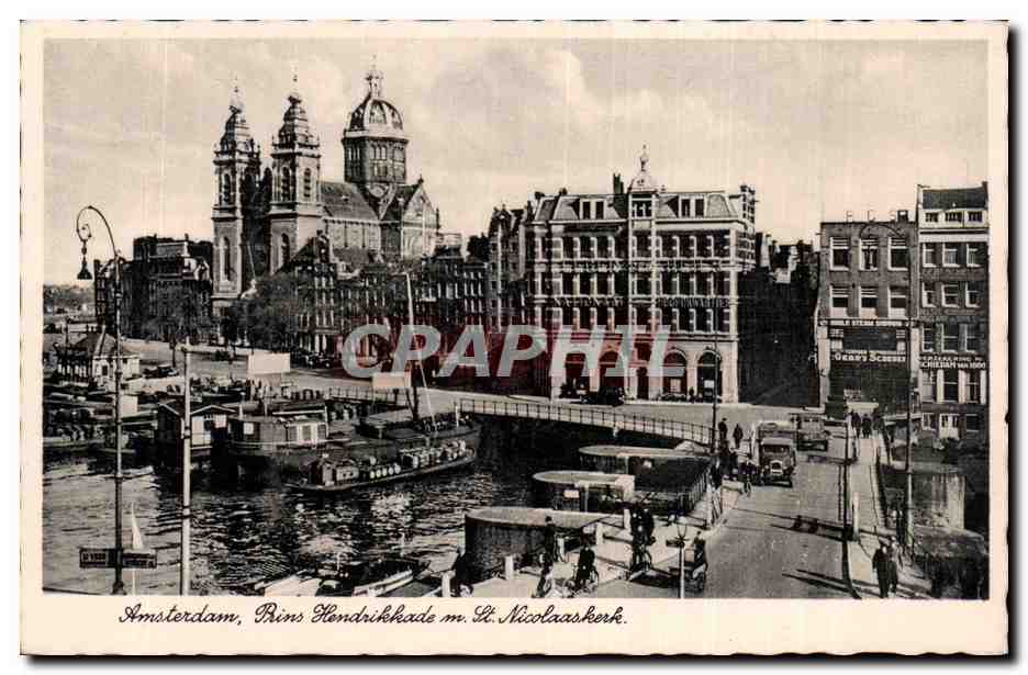 Nederland - Holland - Pays Bas - Amsterdam - St Nicolaaskerk - CPA 