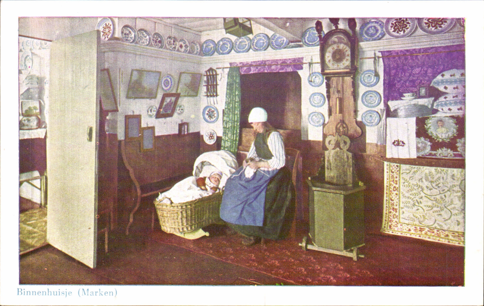 Nederland - Holland - Pays Bas - vrouw - kind - Folklore - Costumes - CPA 