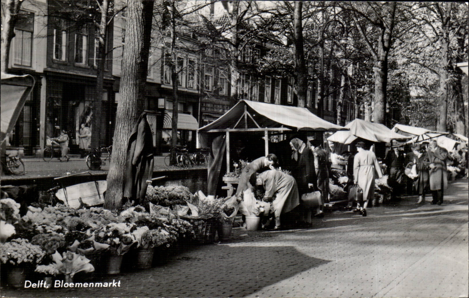 Nederland - Holland - Pays Bas - Bloemenmarkt - Meid - CPA 