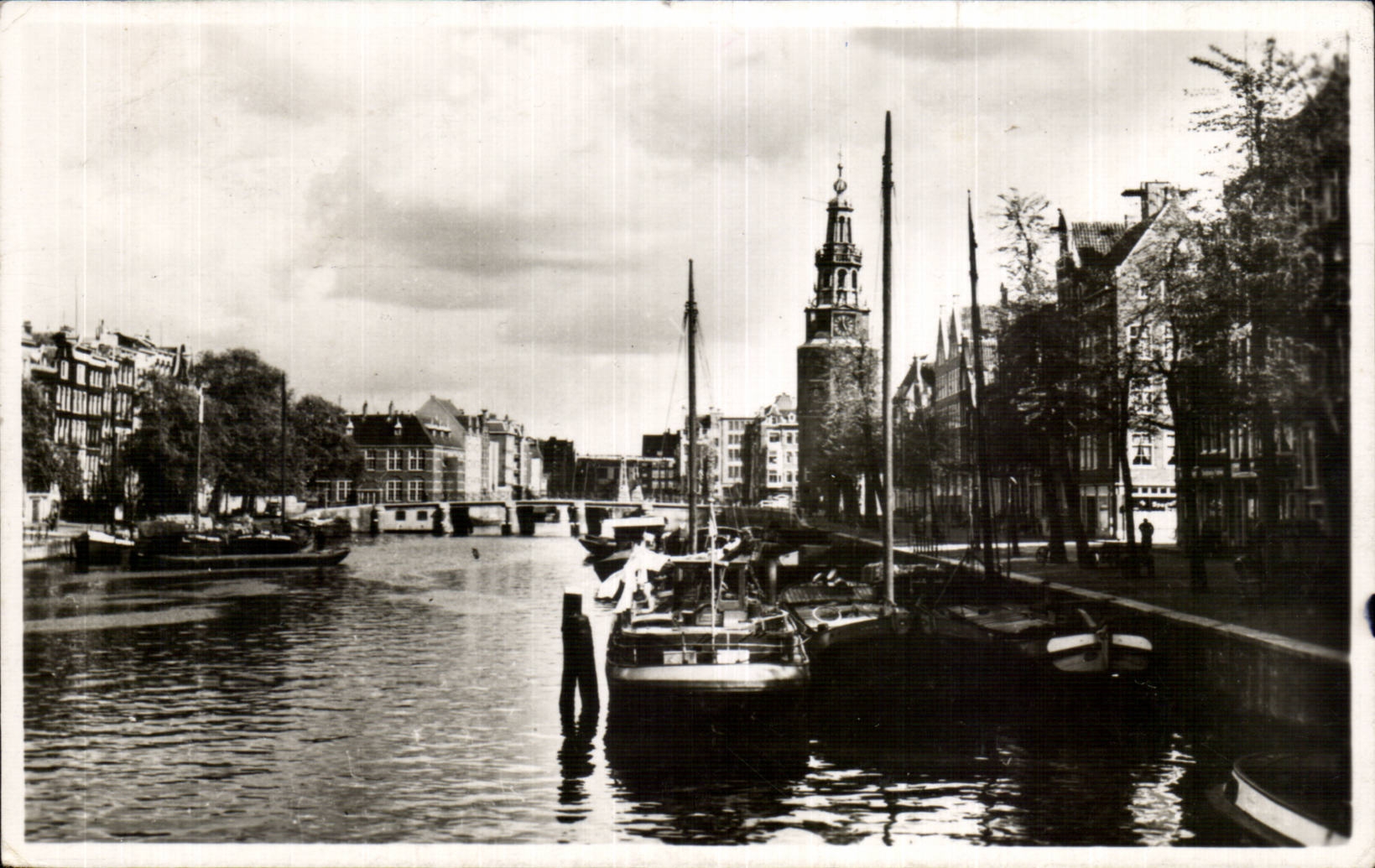 Amsterdam - Eilandsgracht met Montelbaanstoren — STICHTING 1940-1941, n° 194045