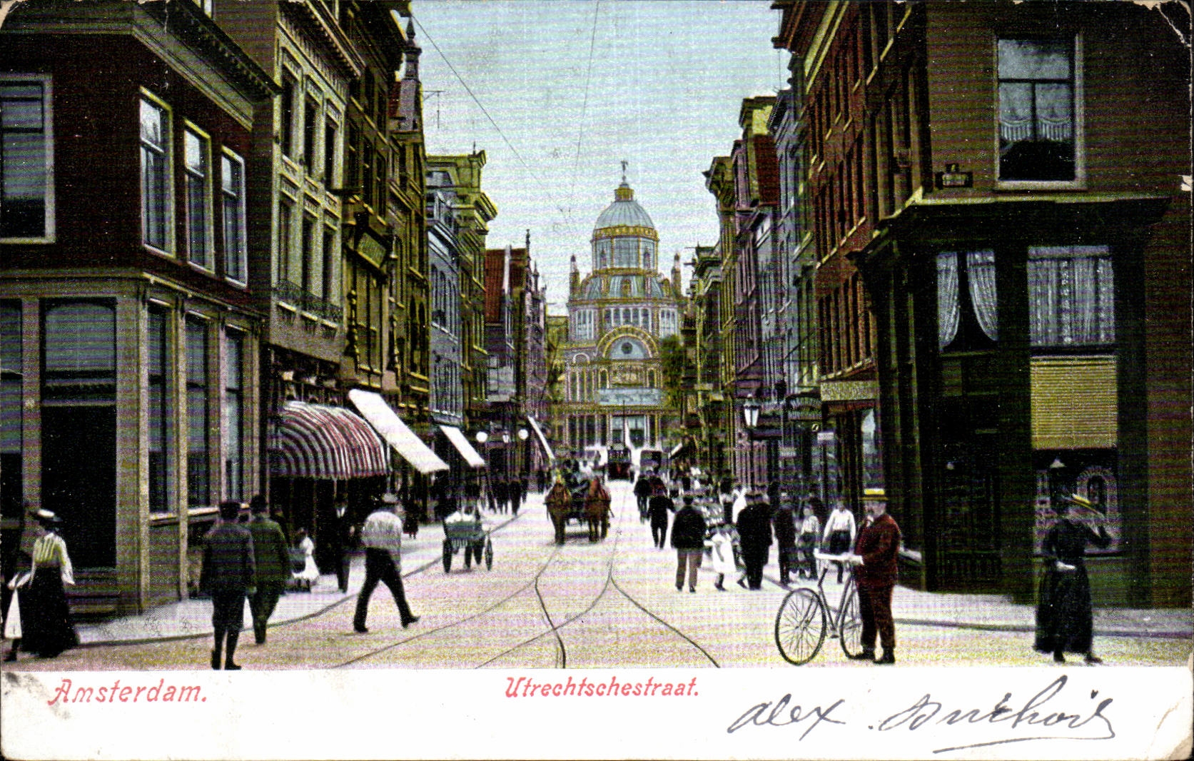 Nederland - Holland - Pays Bas - Amsterdam - Utrechtschlestraat CPA 