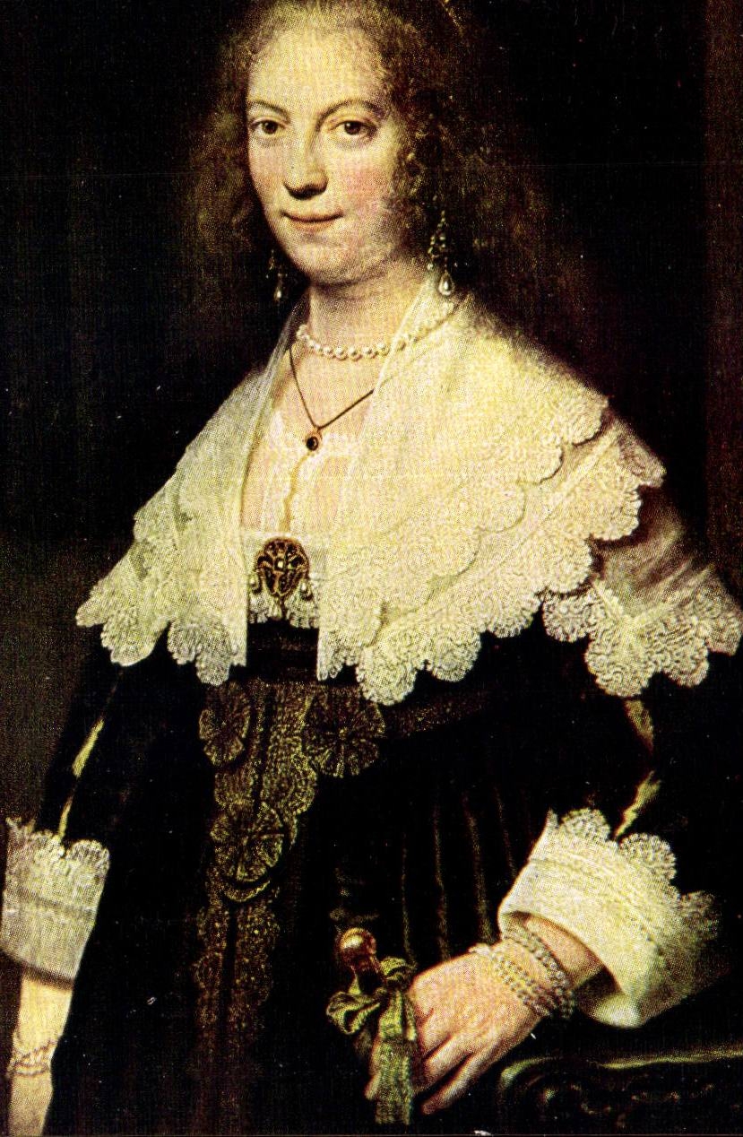 Portrait d'une jeune dame de qualité — Rembrandt van Rijn — Rijksmuseum-Amsterdam