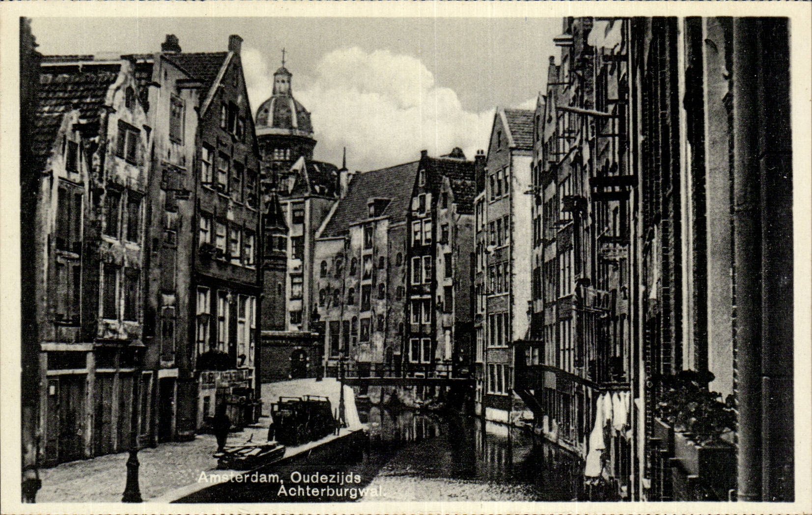 CPA Pays Bas Amsterdam Oudezijds Achterburgwald