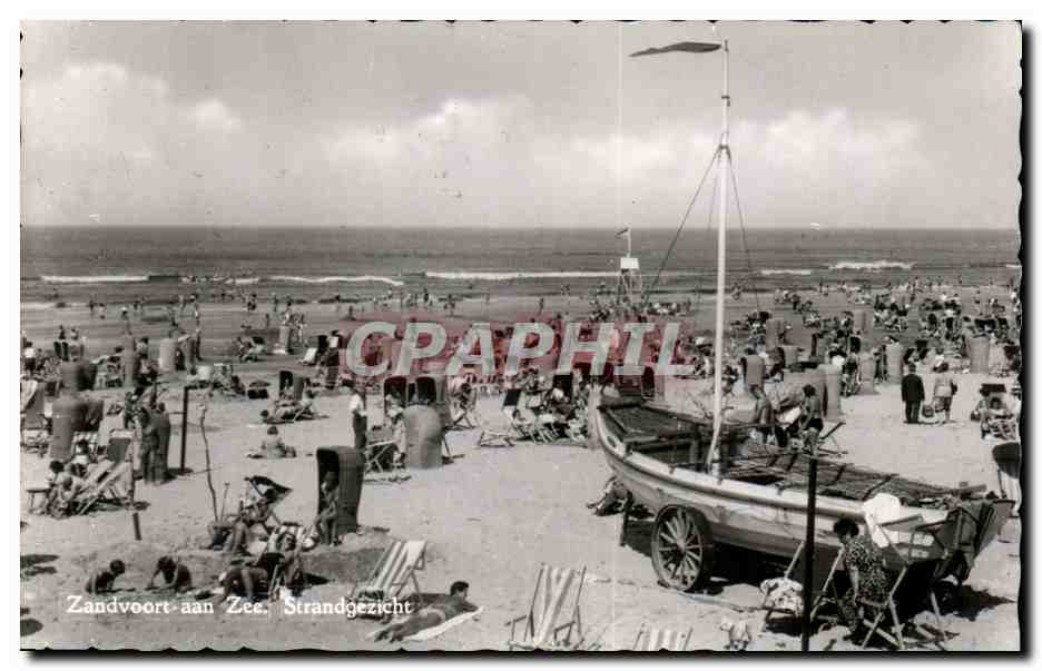 CPA Pays Bas Zandvoort Zee Strandgezicht