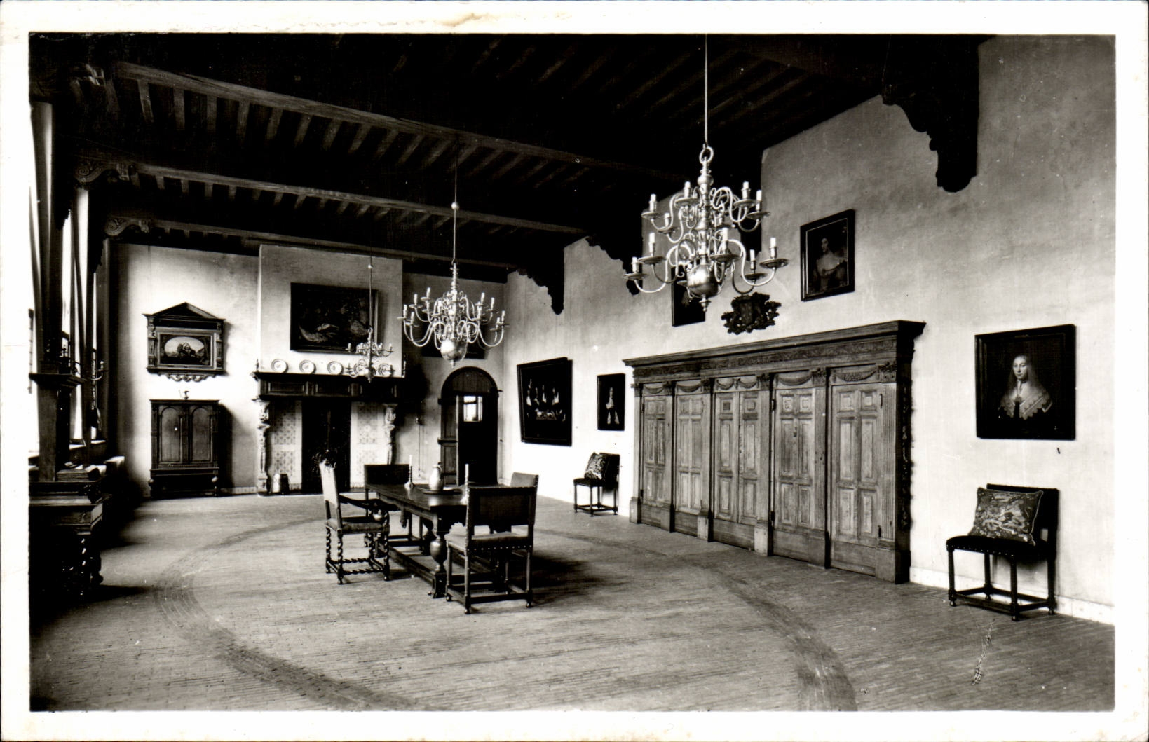 CPA Pays Bas Frans Halsmuseum Haarlem Renaissancezaal