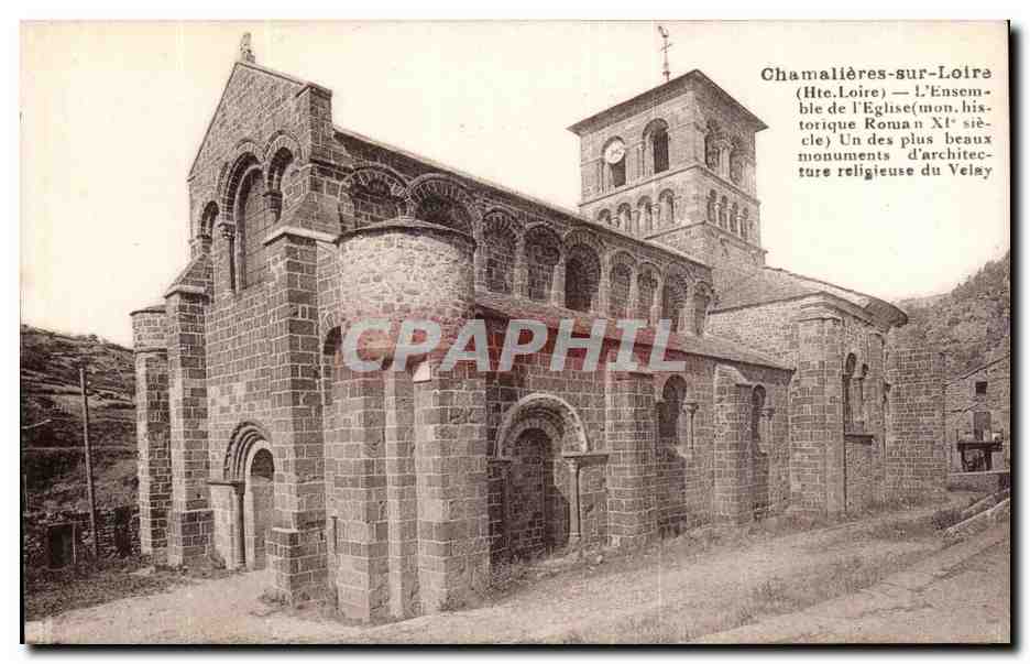 CPA Chamalieres sur Loire Ensemble de l'eglise