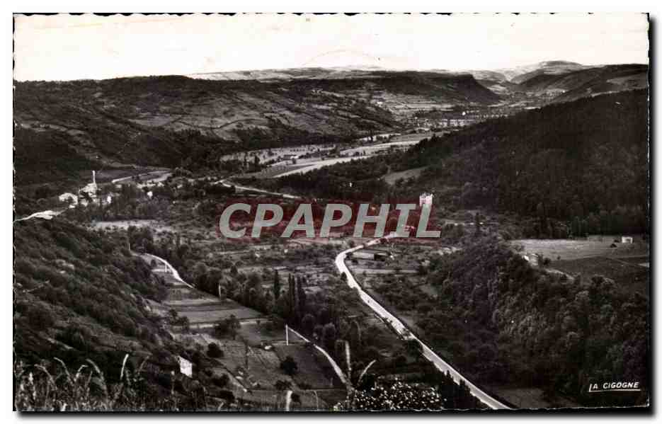 CPSM Blesle Le Babory La villa Arton La route de la gare 