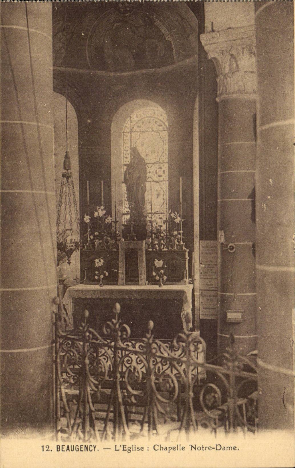 CPA Beaugency L'eglise Chapelle Notre Dame