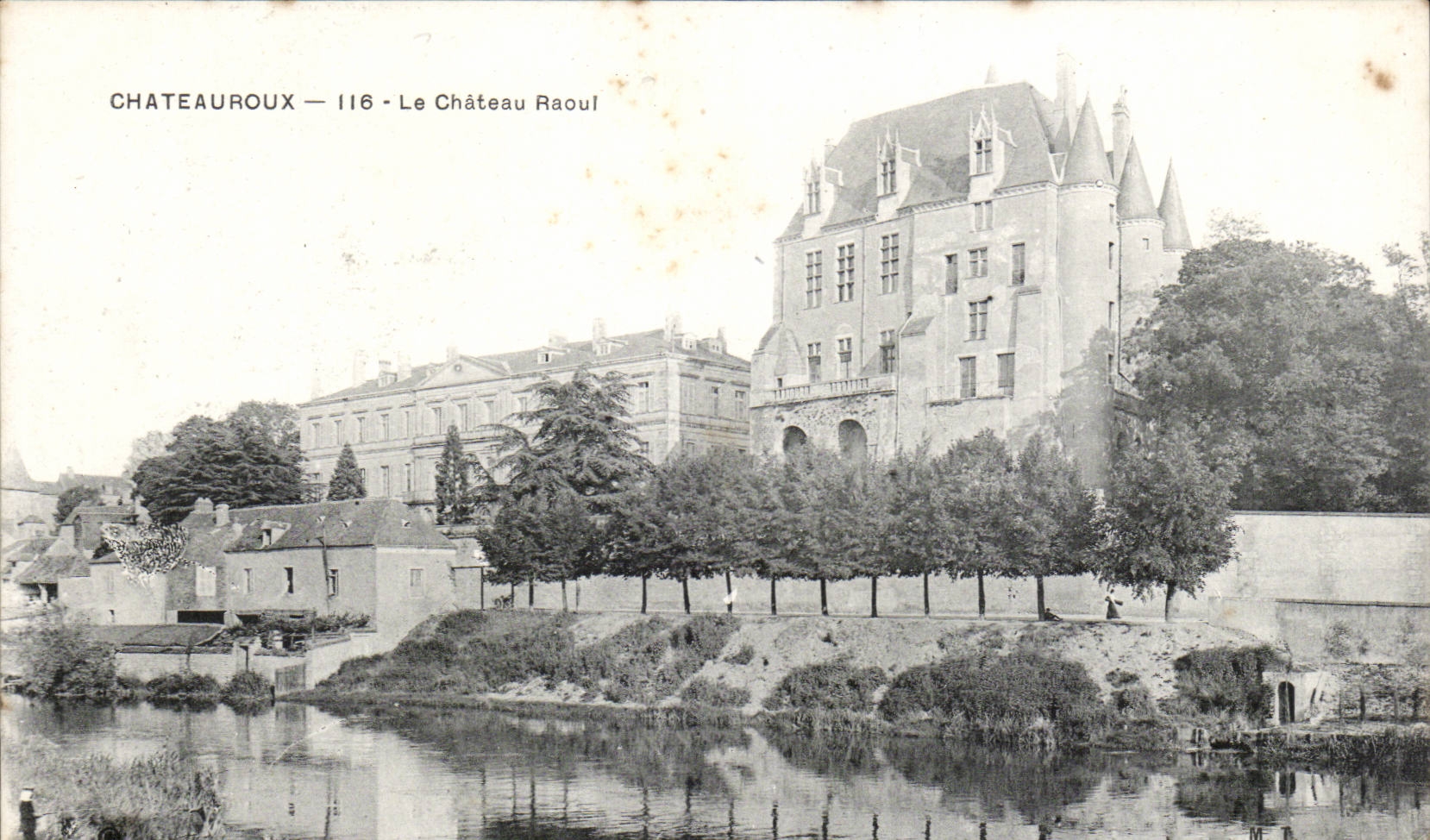 CPA Chateauroux Le chateau Raoul N