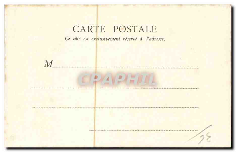 CPA Argenton sur Creuse Eglise Saint Sauveur — Rückseite
