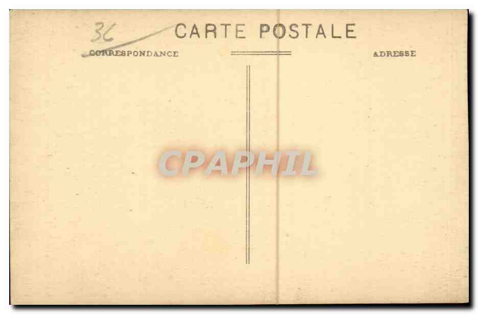Argenton (Indre) — La Chapelle St-Benoît, les Galeries et le Vieux Pont — Coll. G. G. et Fils - Châteauroux — Verso