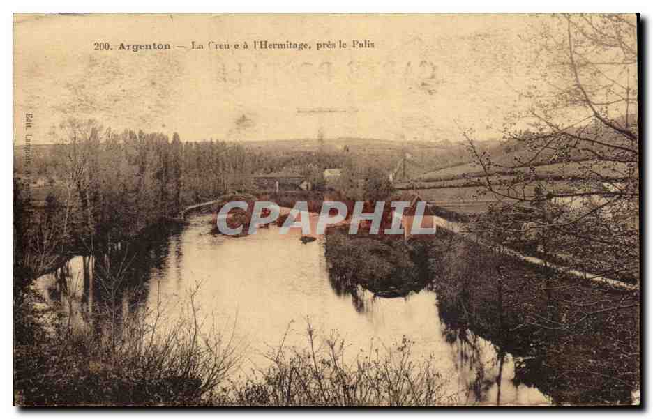 Argenton — Die Creu am Hermitage, nahe dem Palis — Verlag Languignon