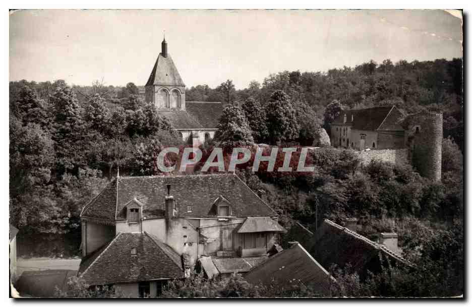 Vue de Gargilesse-d'Argenton — éditeur Gargilesse - L'Hôtel G. Sand, n°36