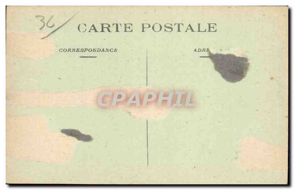 CPA Argenton sur Creuse Rive droite de la Creuse — Rückseite