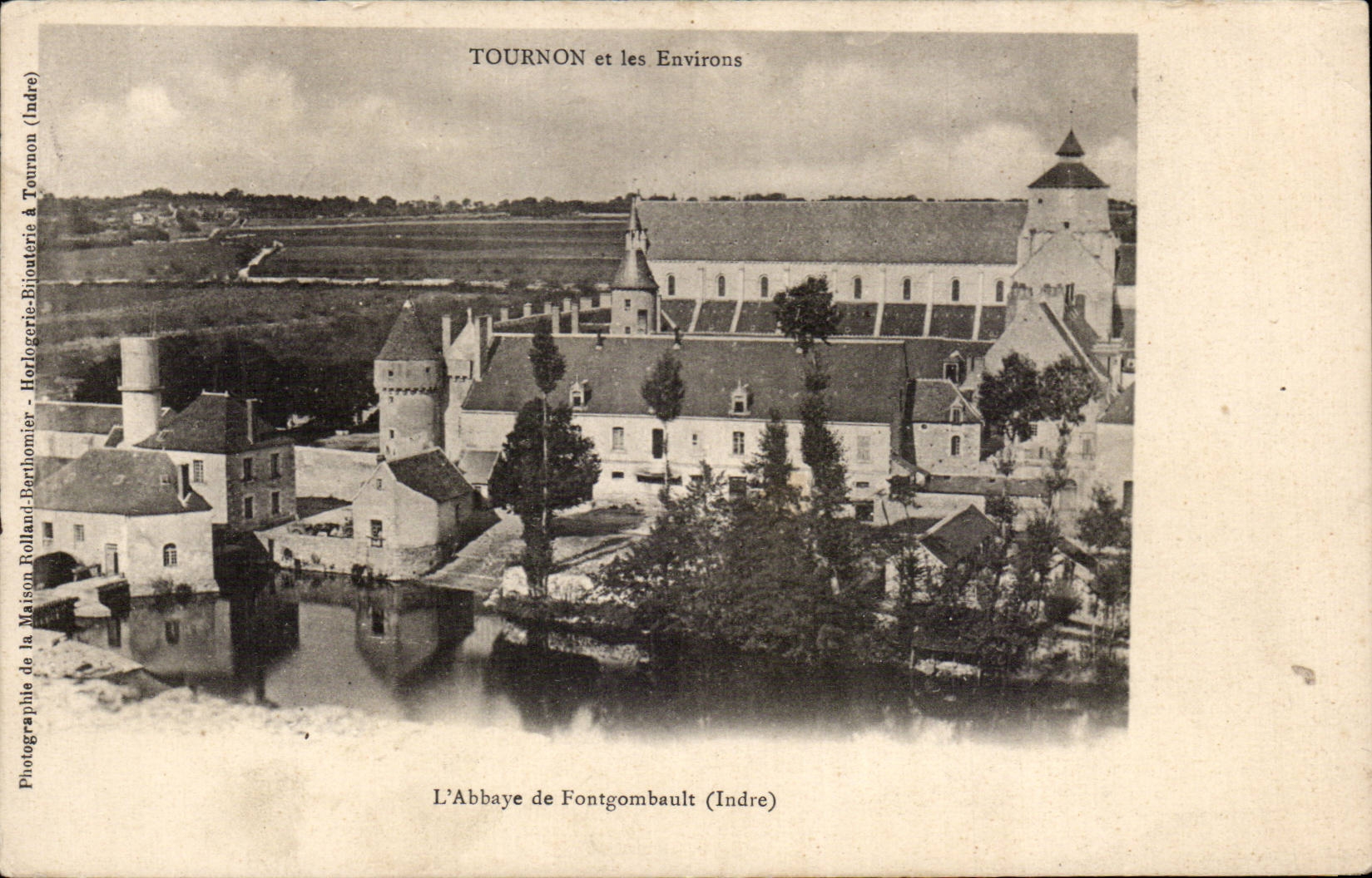 CPA Tournon et ses environs Abbaye de Fontgombaud 