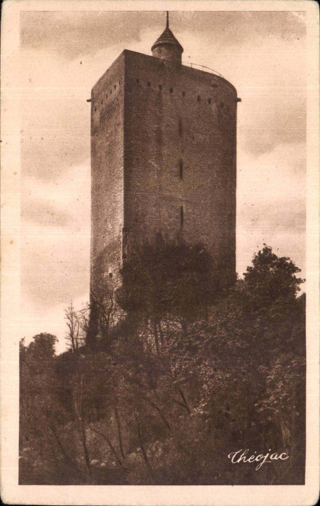 Tour Blanche d'Issoudun — œuvre de Richard-Cœur-de-Lion (1180) — Édition J. André, Issoudun