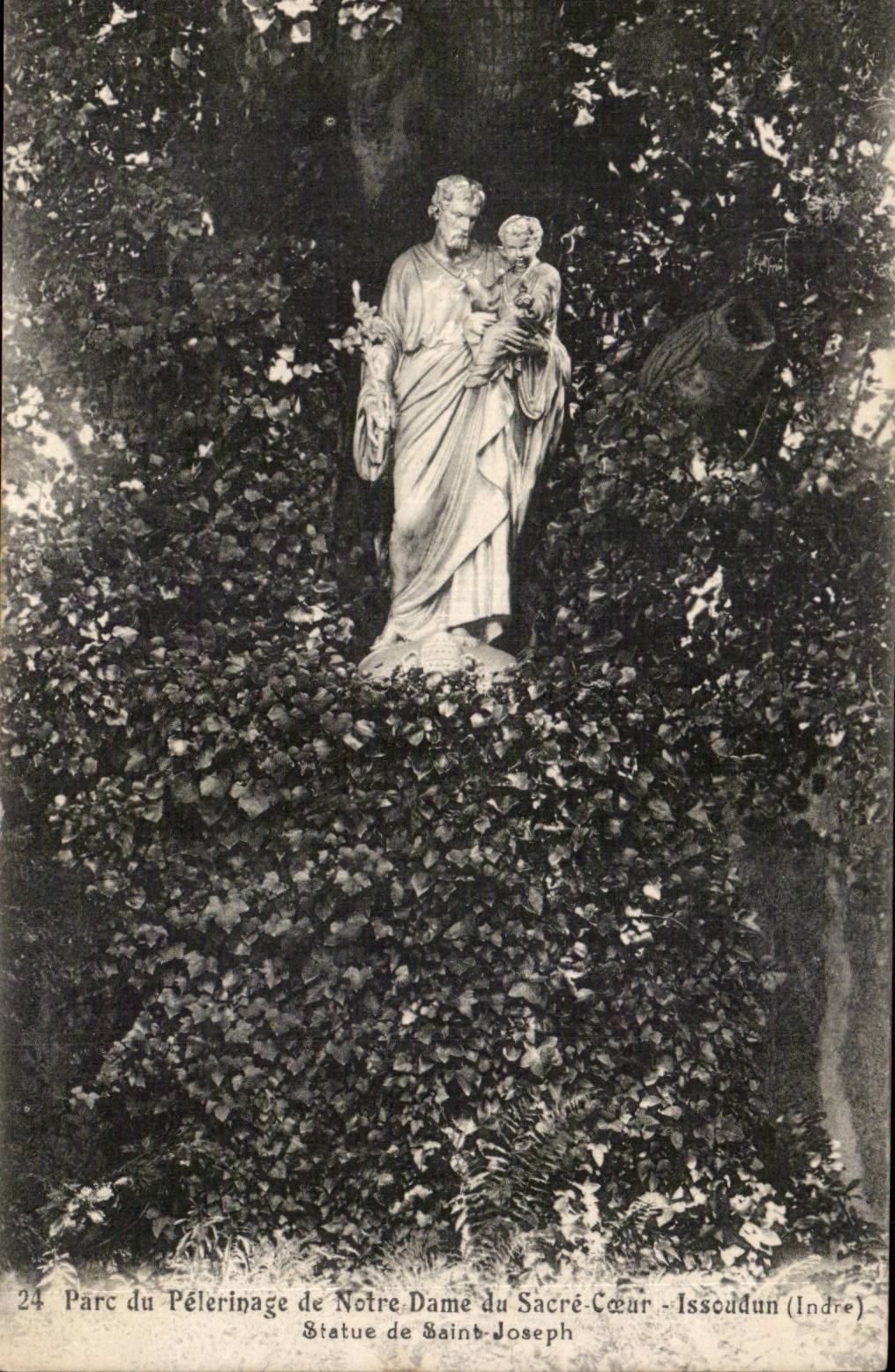 Statue de Saint-Joseph — Parc du Pèlerinage de Notre-Dame du Sacré-Cœur — Issoudun (Indre)