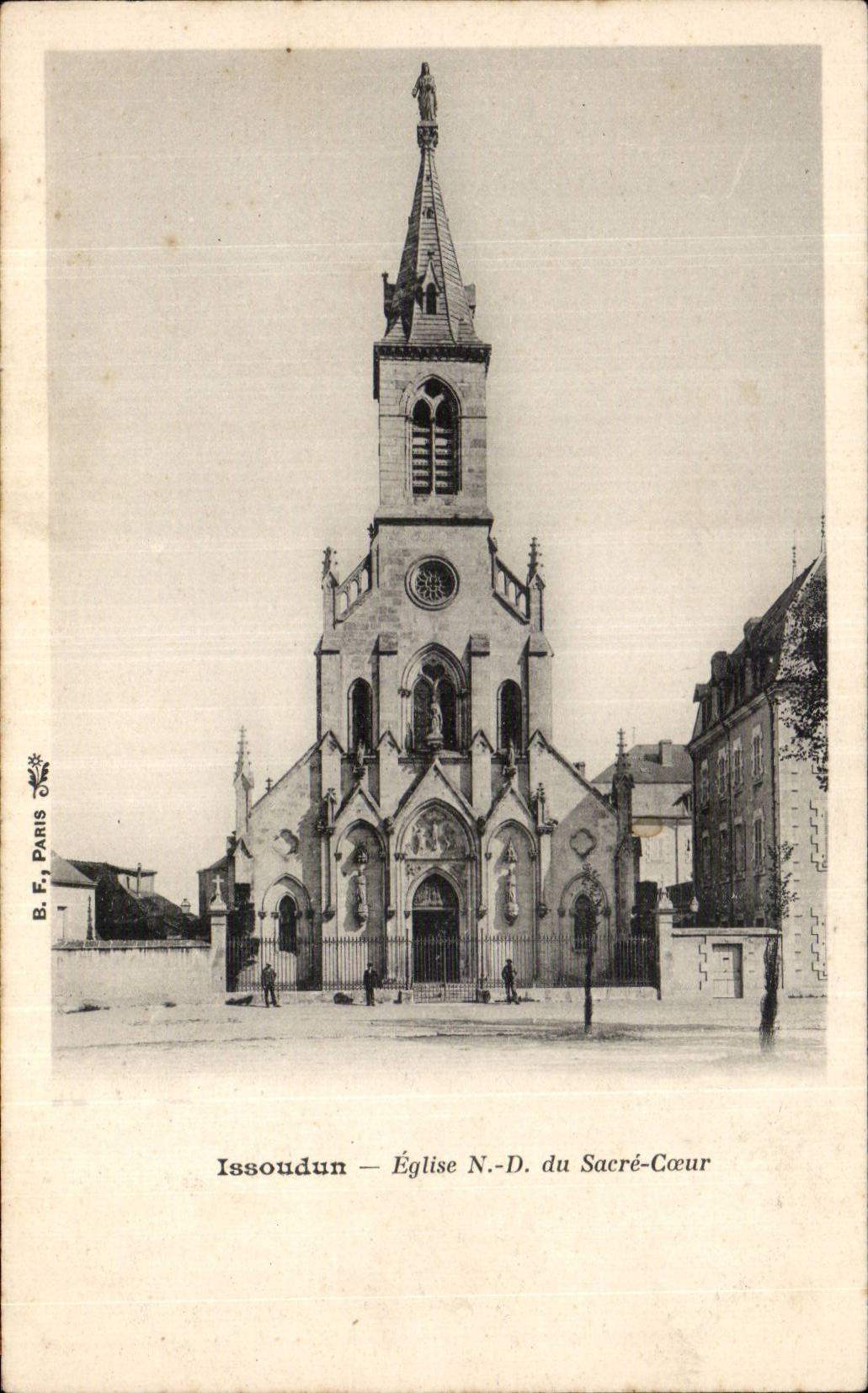 Issoudun — Église N.-D. du Sacré-Cœur — B.F. PARIS