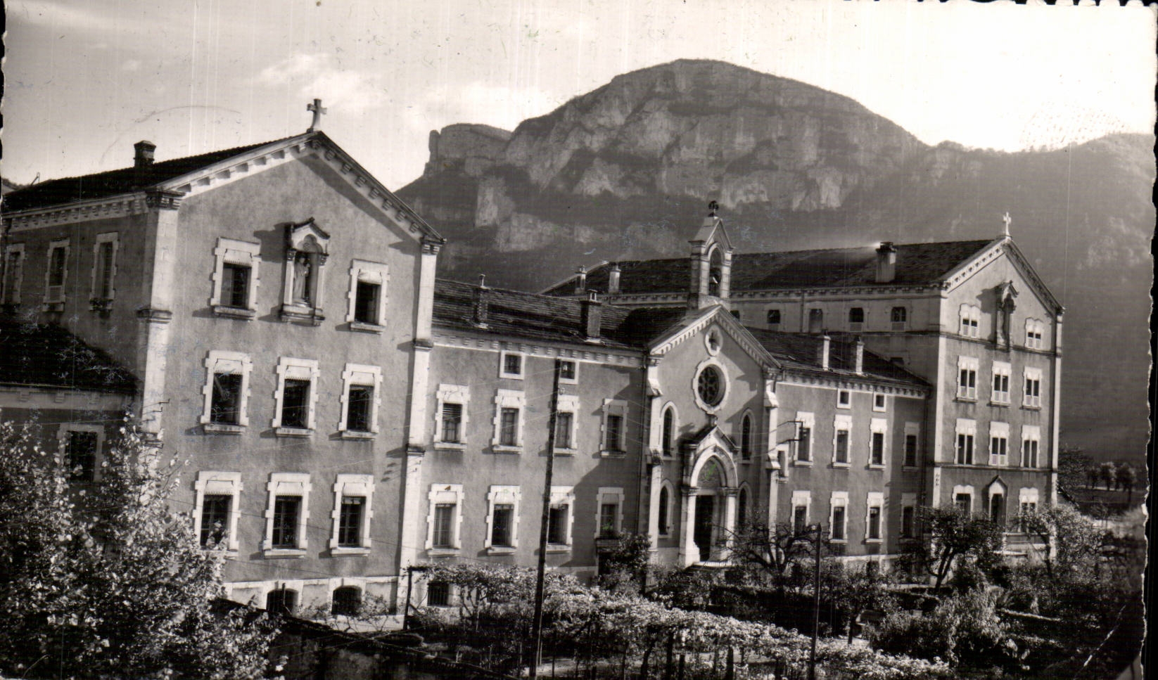 CPSM Providence des Sourds et muets Saint Laurent en Royans Vue generale