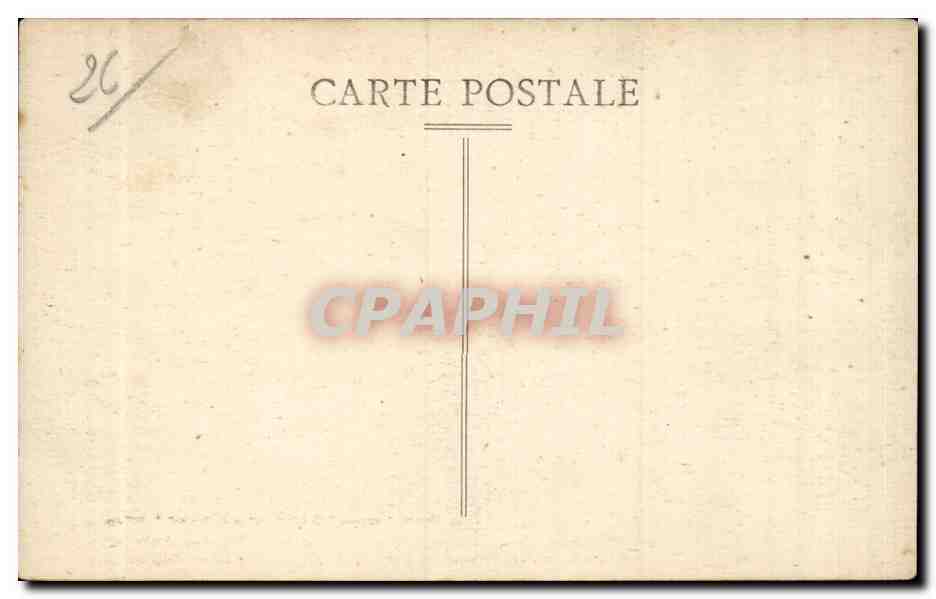 CPA Grignan Ancien prieure Tapisseries Horace devant les Djumvirs  — Rückseite