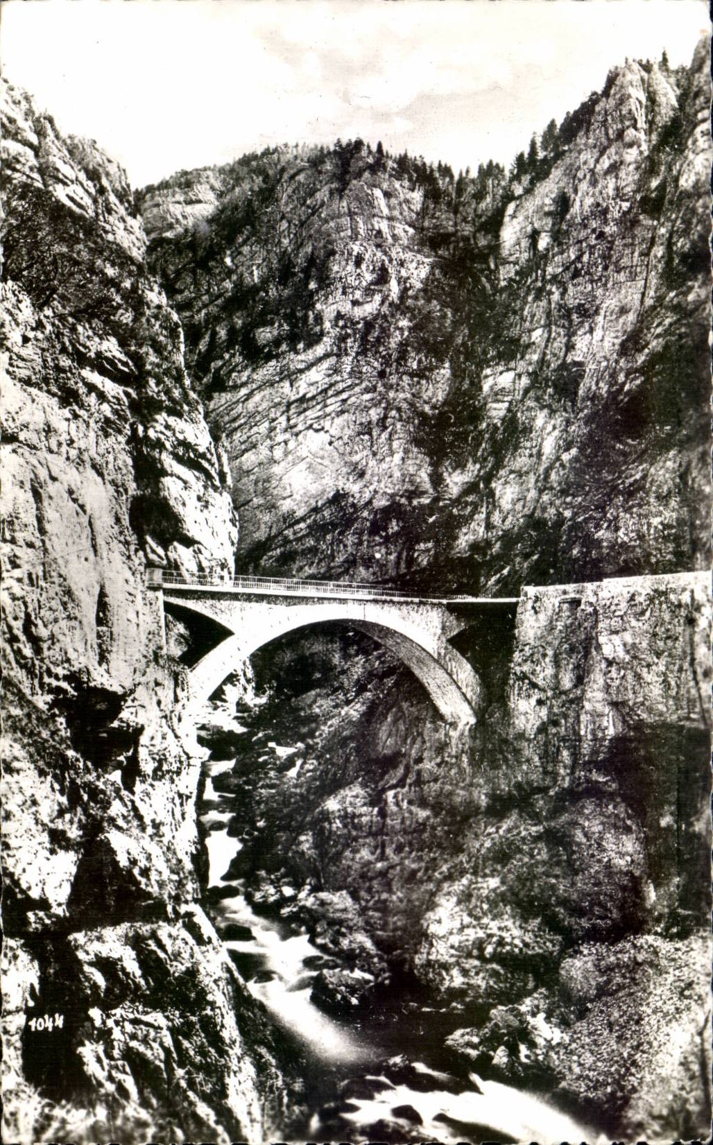 Le Pont de la Goule Noire — Chapelle-en-Vercors (Drôme) — Combiérer