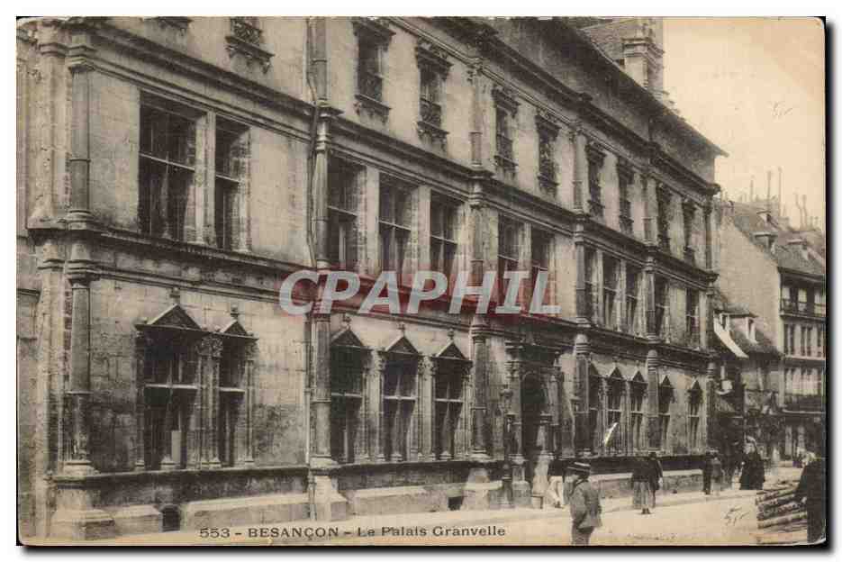 CPA Besancon le palais Granvelle