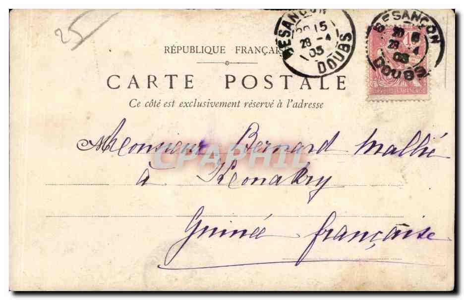 Rue Rivotte — Vieux Besançon — Éditeur E. Idenhart, n°9 — Reverso