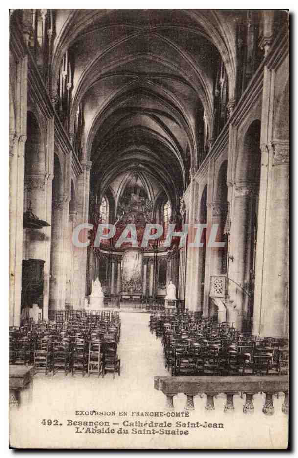 Besançon — Cathédrale Saint-Jean — L'Abside du Saint-Suaire