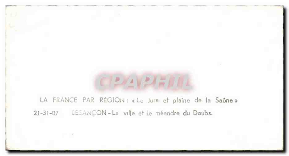 Désançon — ville et méandre du Doubs — éditeur LAPIE — Verso