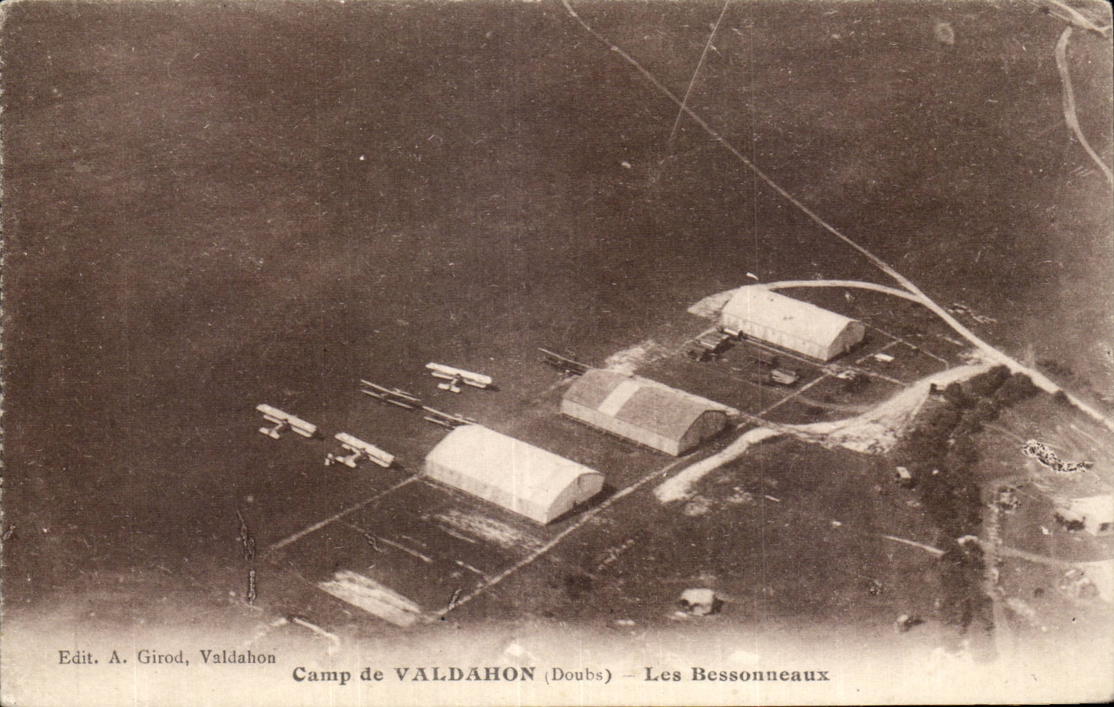 Camp de VALDAHON (Doubs) — Les Bessonnceaux — Edit. A. Girod, Valdahon