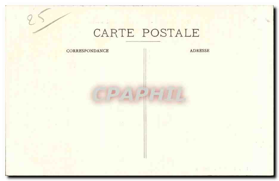 The Gorges of the Doubs at La Rasse — Franco-Swiss Border — Publisher L. Gaillard, Besançon, No. 643 — Back