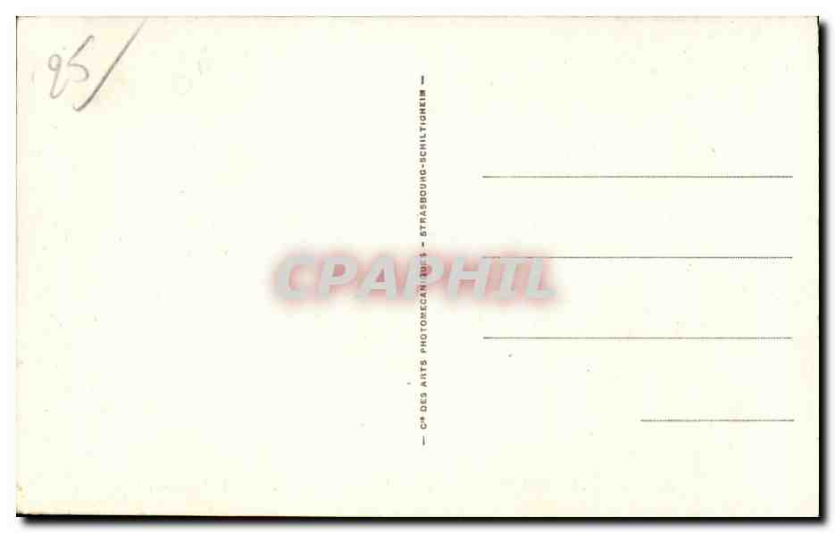 Les Courbes — The Casquette Rock and the Cuirassé — CPRA PHIL — Back