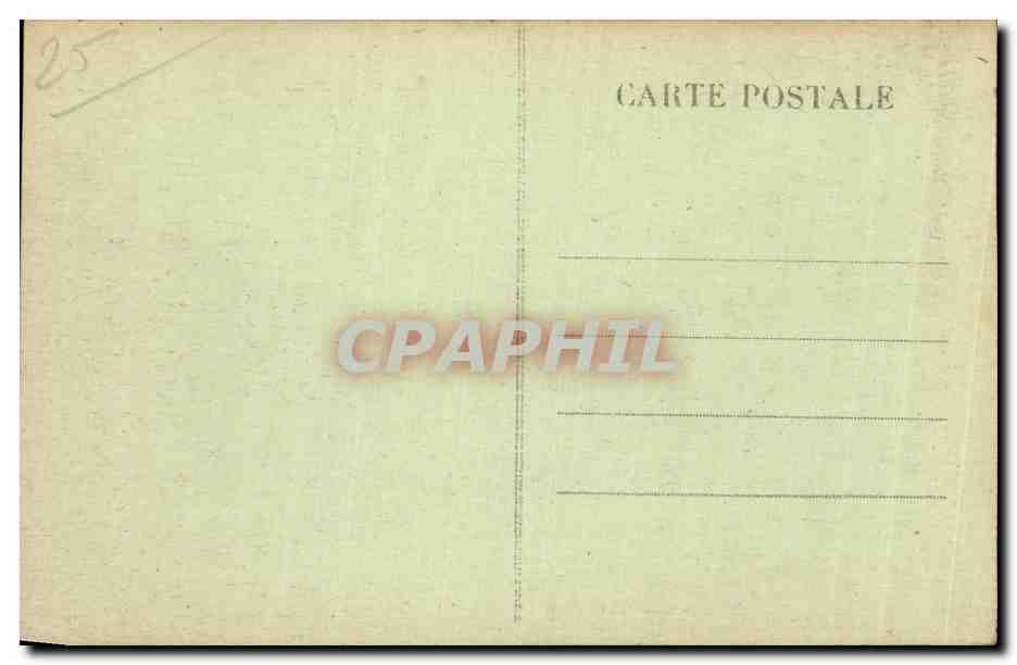CPA Frontiere Franco suisse Les bassins du Doubs Le dernier bassin cote Suisse et France — Rückseite